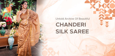 Untold Archive Of Beautiful Chanderi Silk Saree