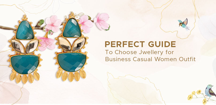 Perfect Guide To Choose Jewellery For Business Casual Women Outfit perfect-guide-to-choose-jewellery-for-business-casual-women-outfit