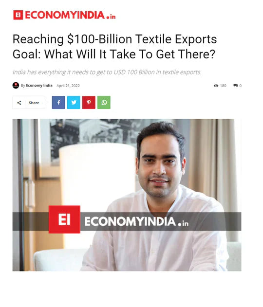 Reaching $100-Billion Textile Exports Goal: What Will It Take To Get There?