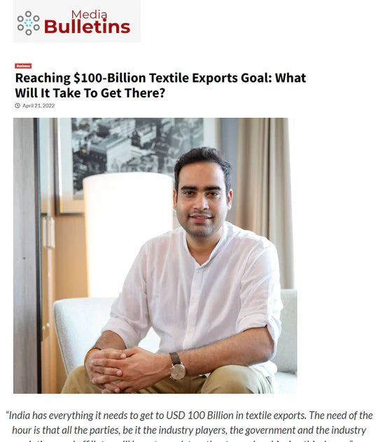 Reaching $100-Billion Textile Exports Goal: What Will It Take To Get There?