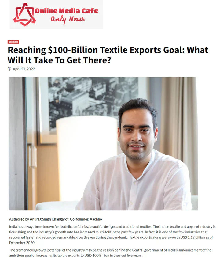 Reaching $100-Billion Textile Exports Goal: What Will It Take To Get There?