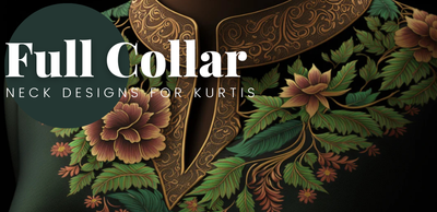 The 8 Stunning Full Collar Neck Designs for Kurtis