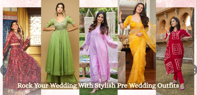 Rock Your Wedding With Stylish Pre Wedding Outfits