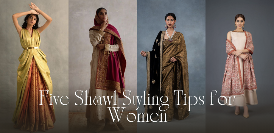 5 Elegant Shawl Styling Tips for Women | Winter & Festive Looks