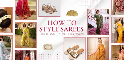 How to Style Sarees for Diwali in Modern Ways