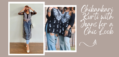How to Style Chikankari Kurti with Jeans for a Chic Look
