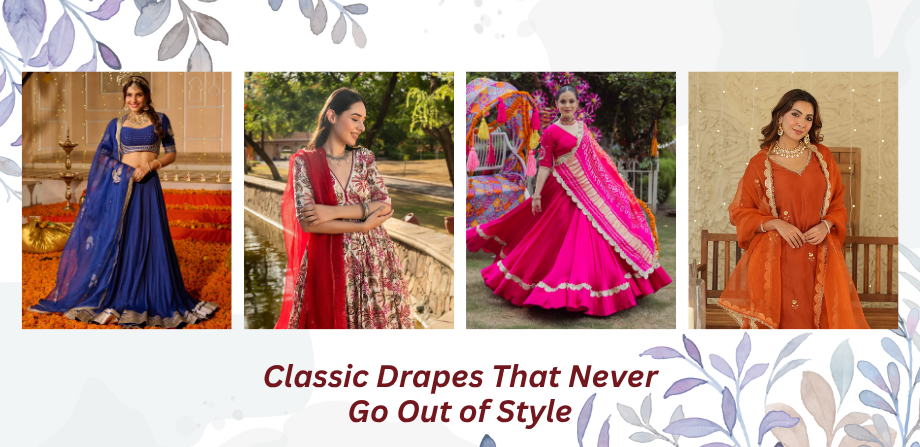 How to Wear Lehenga Dupatta for Wedding in Elegant Styles