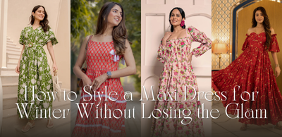 How to Style a Maxi Dress for Winter Without Losing the Glam