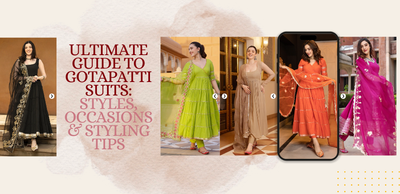 Ultimate Guide to Gotapatti Suits: Styles, Occasions & Styling Tips