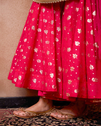 Sethi Peach Handcrafted Jutti