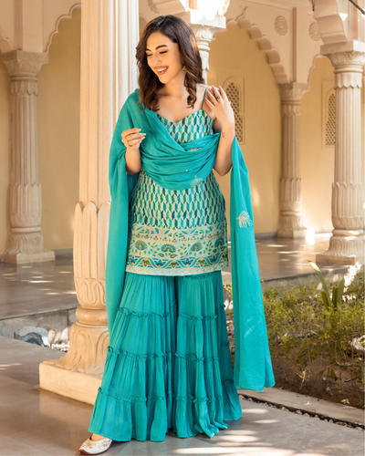 Nazreen Georgette Dupatta