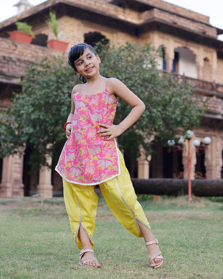 Mira Chanderi Kurta Set