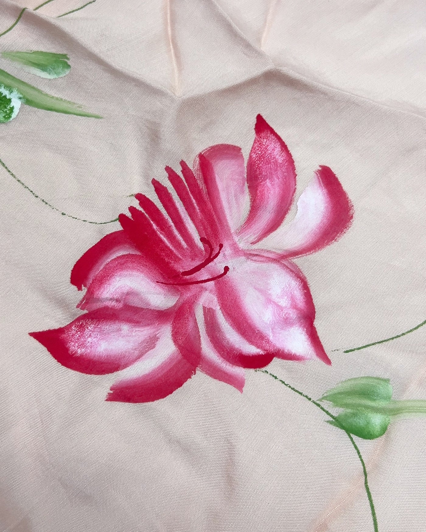 Eshal Handpainted Cotton Silk Suit Set