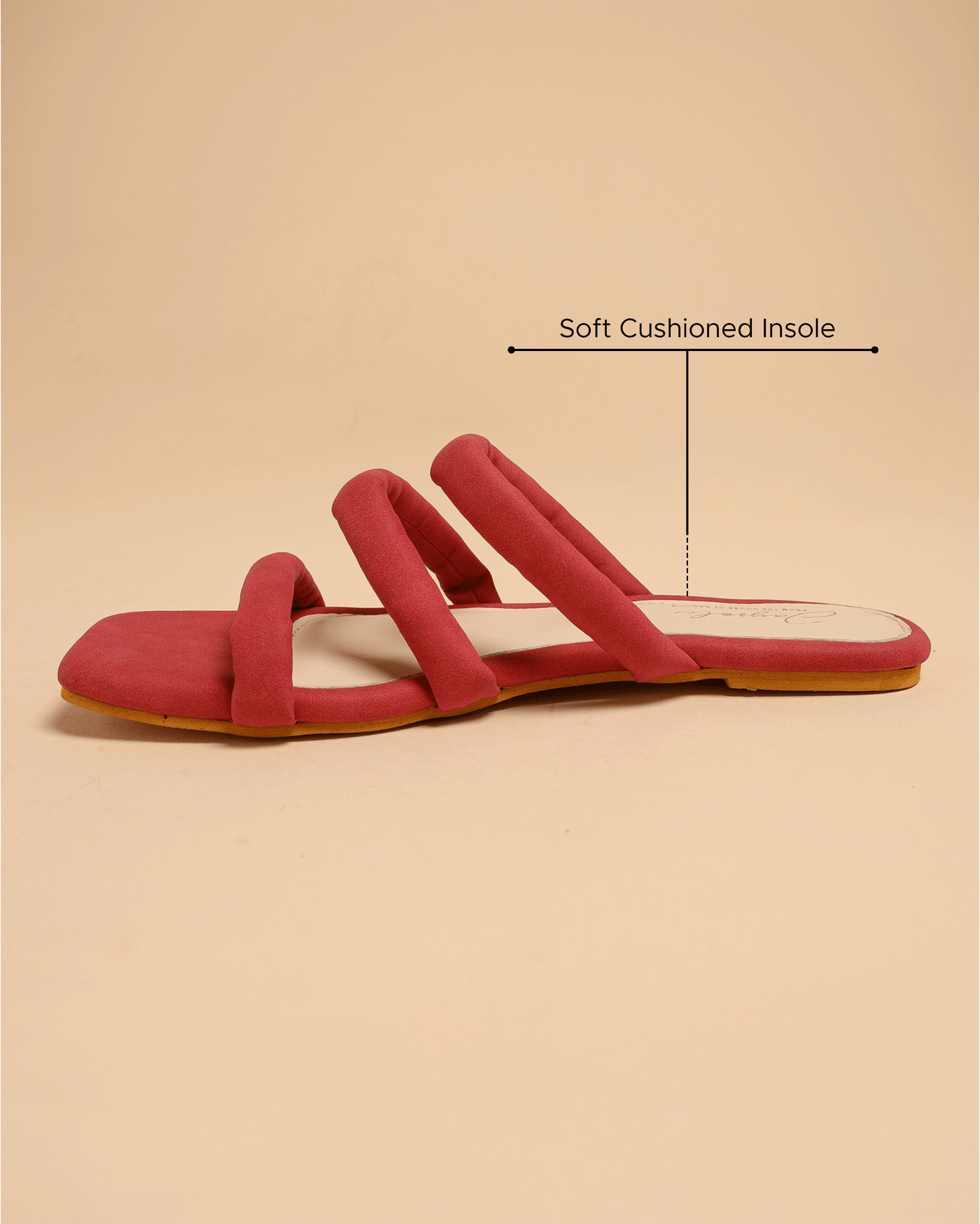 Jazzy Love Trio Suede Flats
