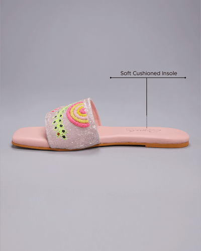 Pink Mystery Handcrafted Flats