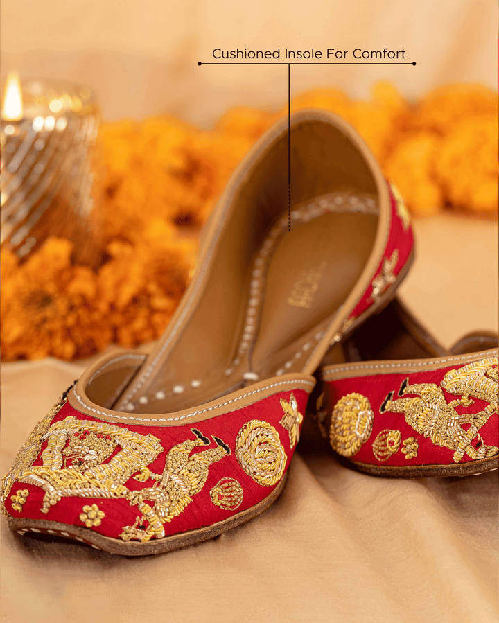 Blushing Bride Handcrafted Jutti