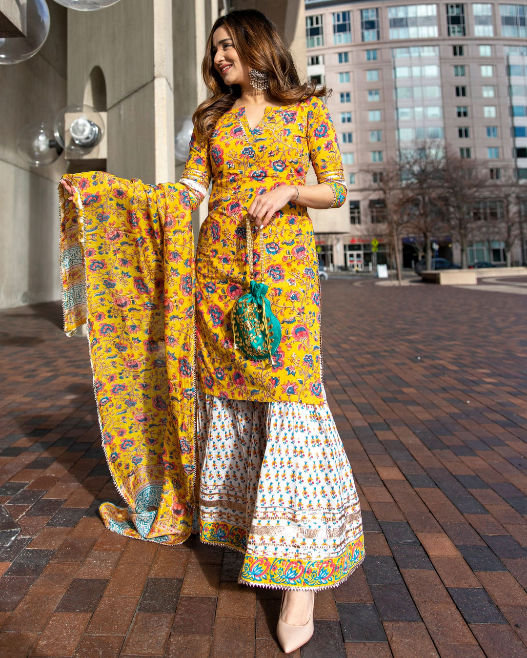 Haldi Dresses Online: Buy Haldi Outfits Online in India at Best Price
