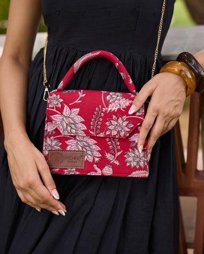Magnolia Red Chiq Bag