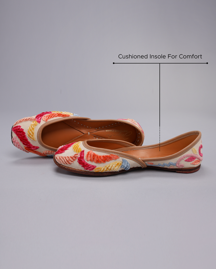Silky Milky Handcrafted Jutti