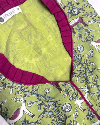 Samyukta Chanderi Gotapatti Sharara Set