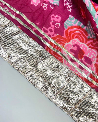 Inina Chanderi Lehenga Set