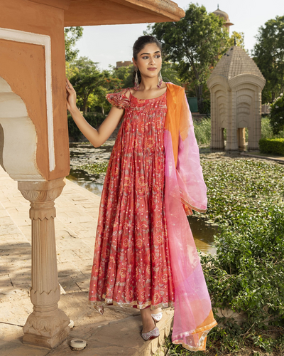 Mira Chanderi Suit Set