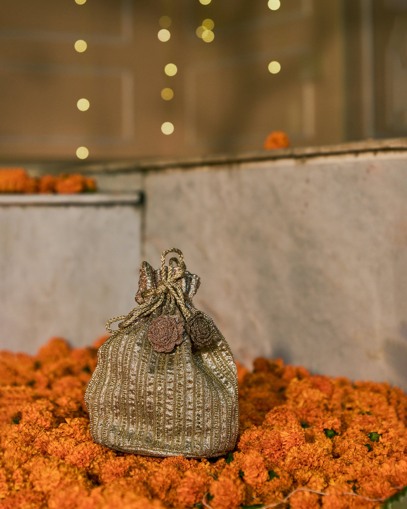 Chandrika Golden Potli