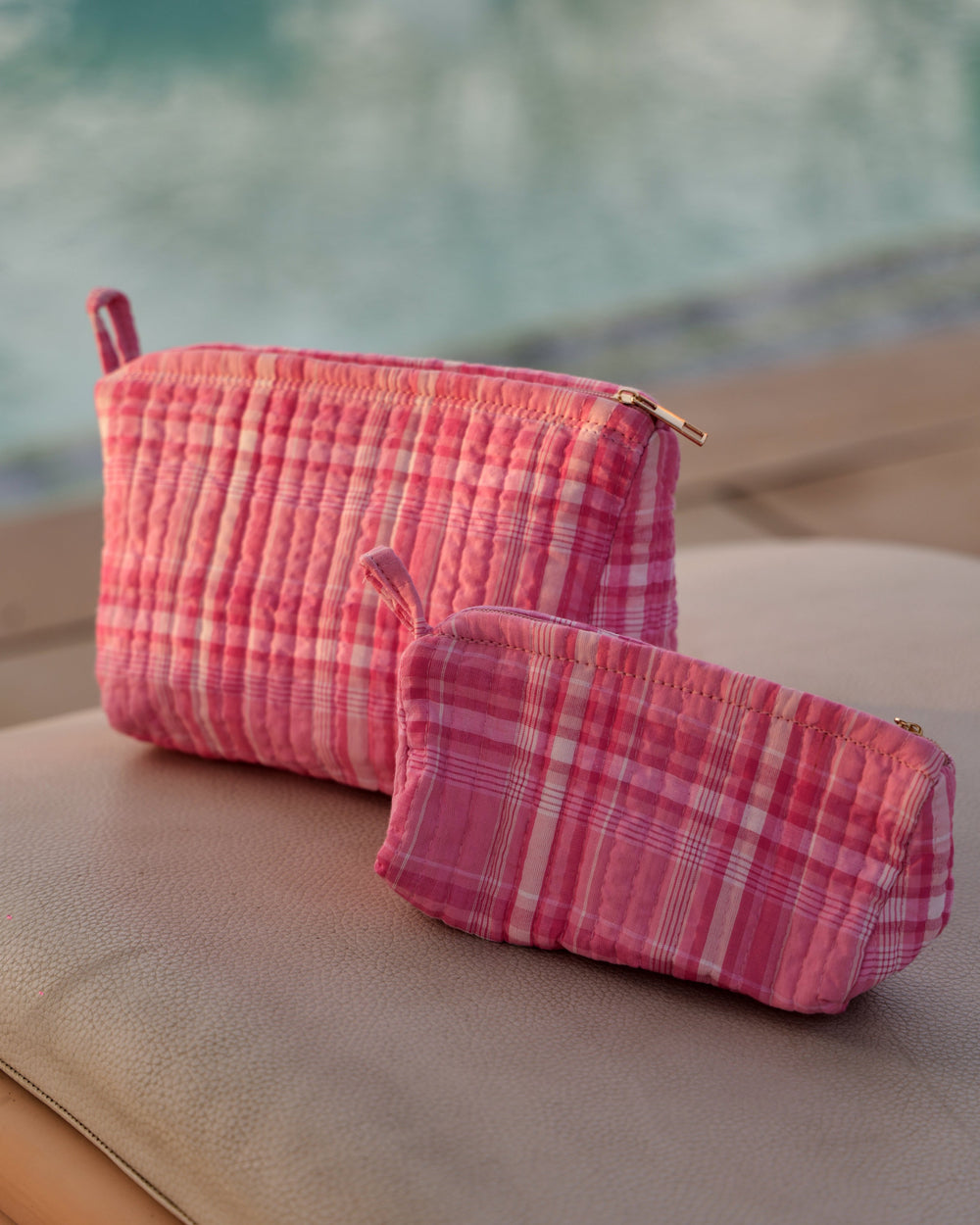 Fola Pink Pouch Bag