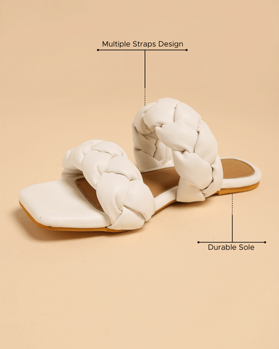 Sugar Swizzle Braided Flats