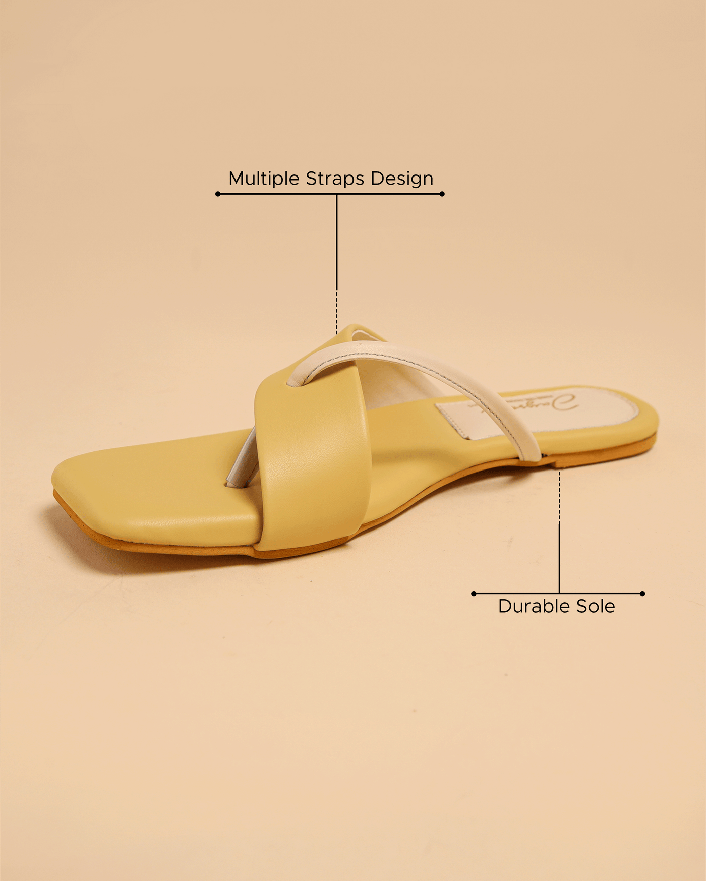 Cornsilk Crisscross Flats