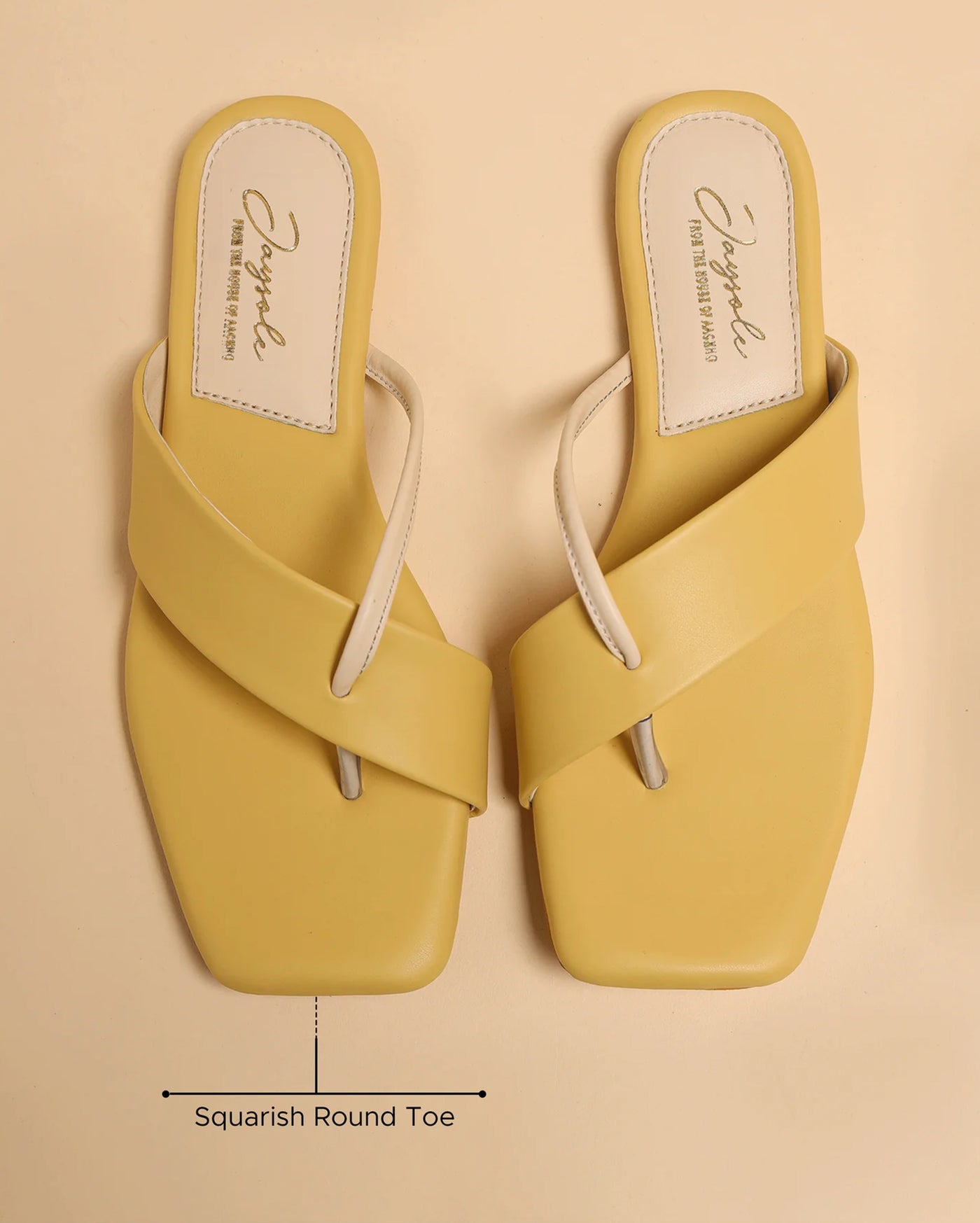 Cornsilk Crisscross Flats