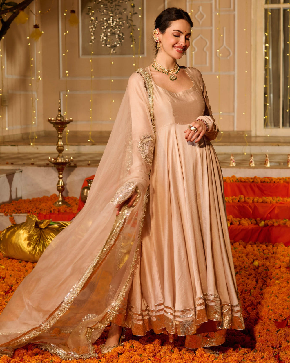 Buy Pink Marshmello Tie & Dye Organza Dress online in India at Best Price