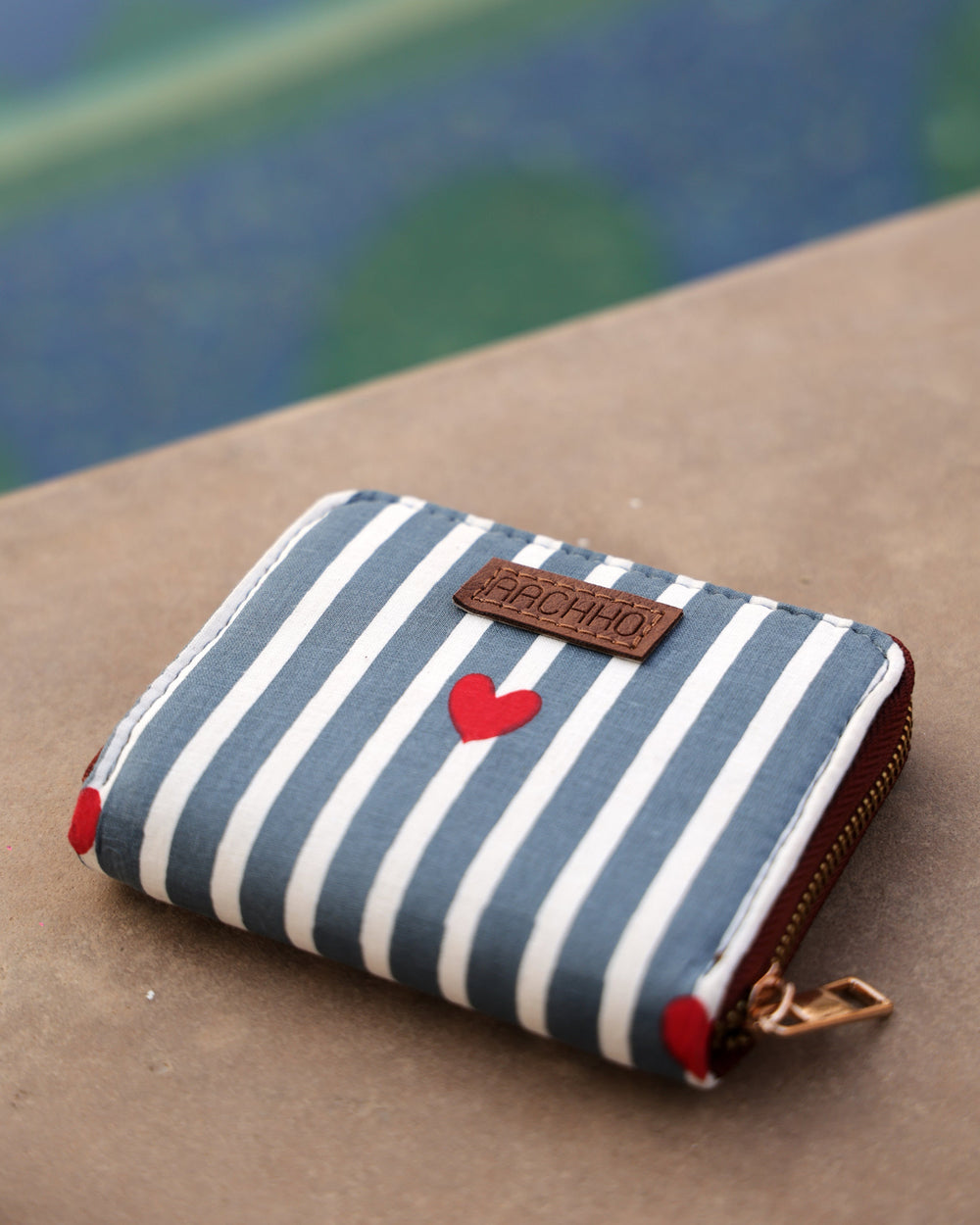 Liora Blue Coin Pouch