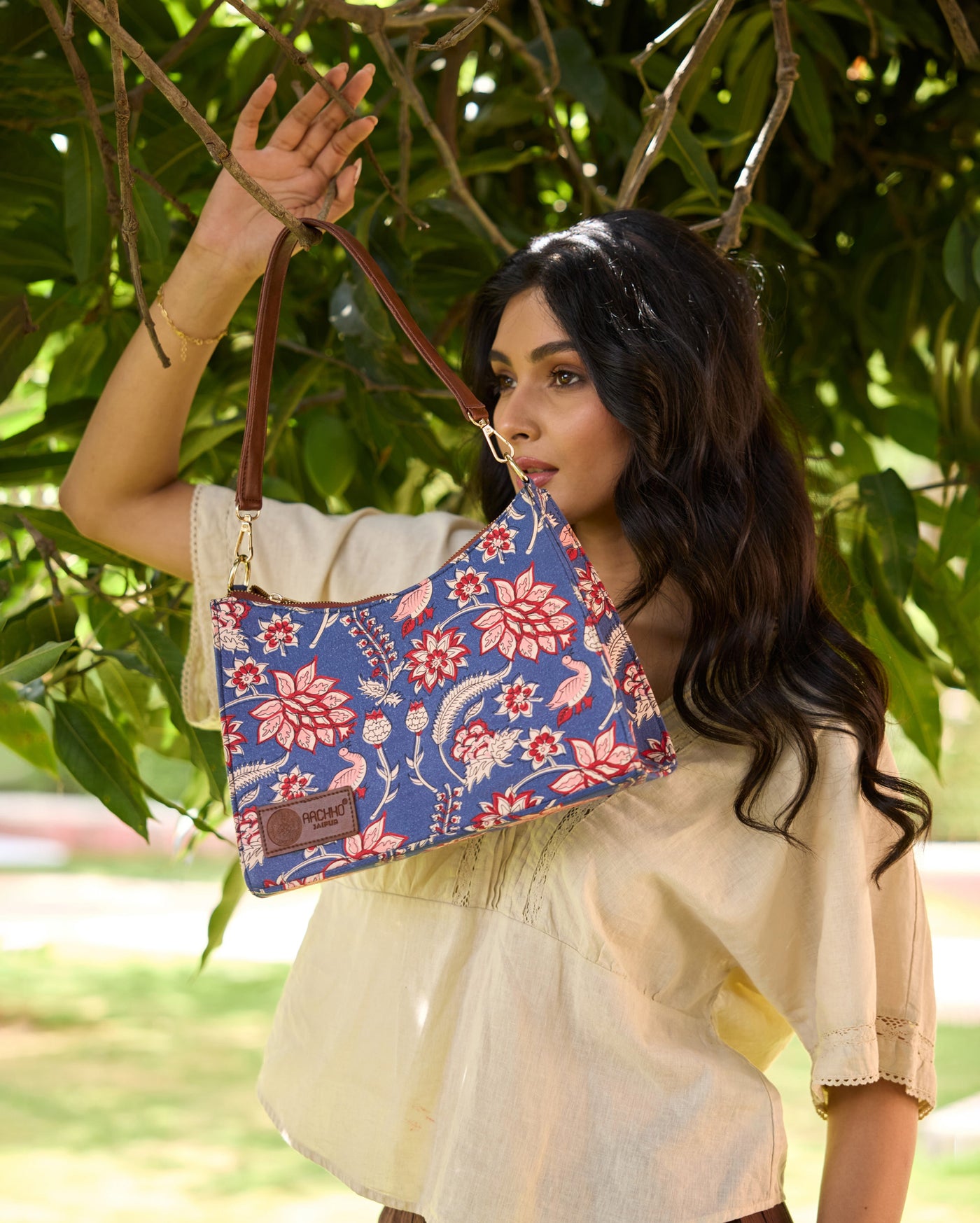 Ivy Blue Baguette Bag