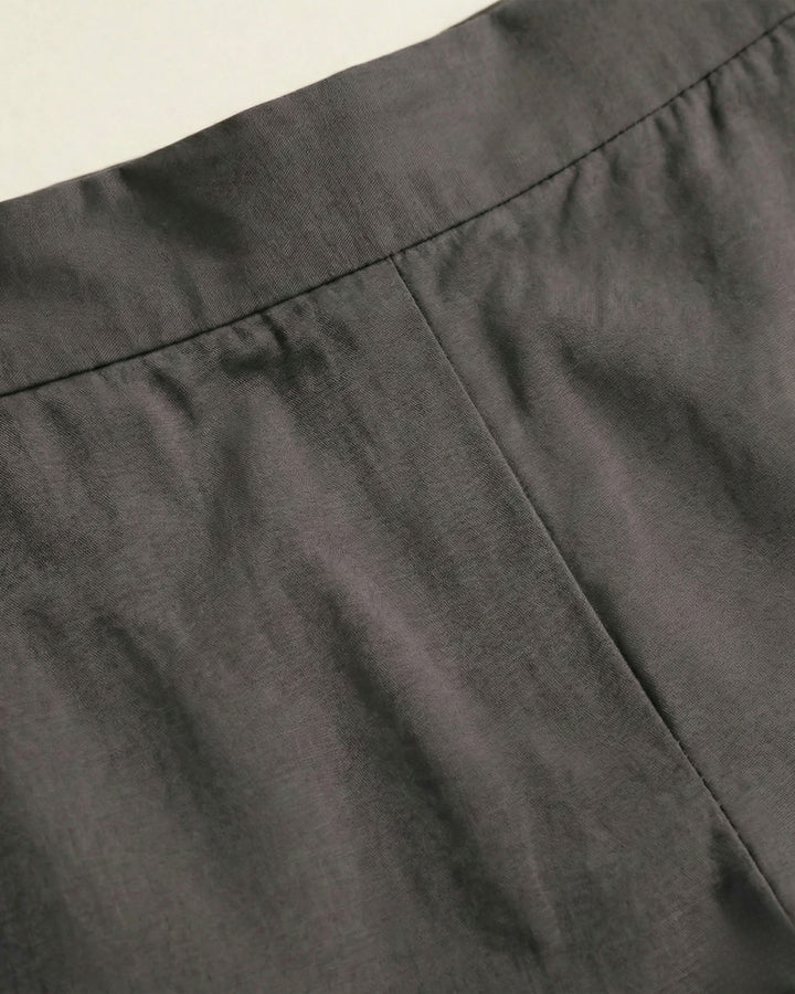 Fiza Dark Gray Cotton Straight Pants