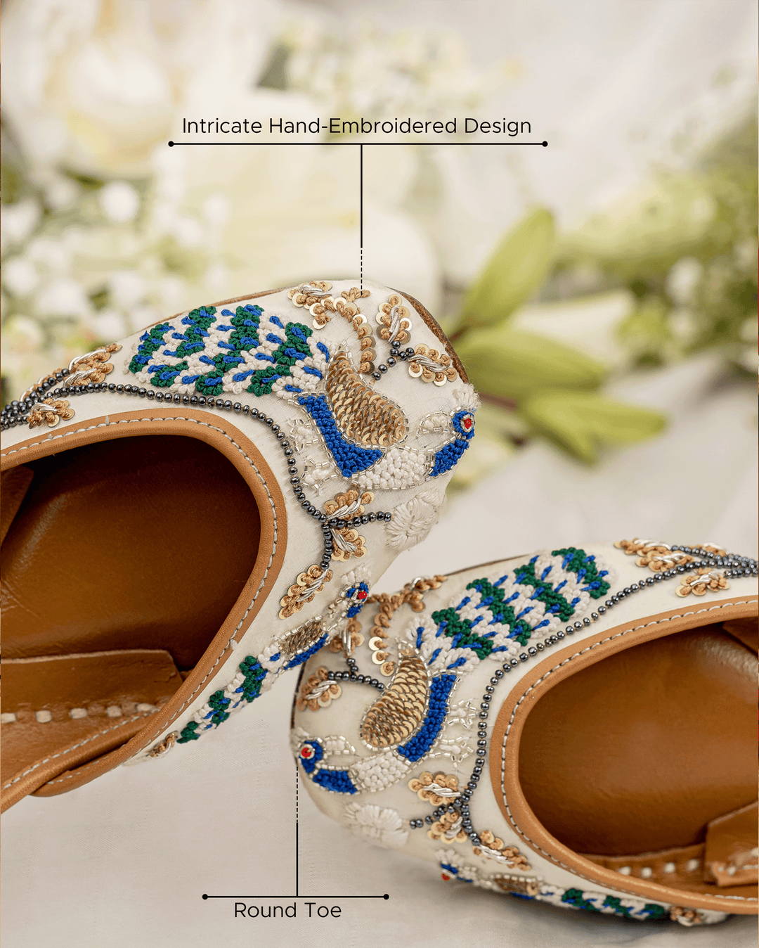 Icy Waffle Handcrafted Jutti