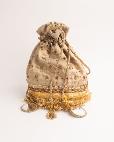 Naqaashi Beige Potli
