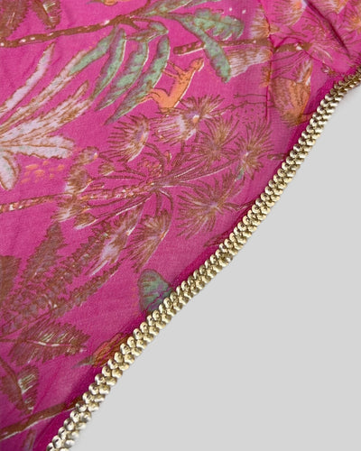 Preet Georgette Cape Sharara Set