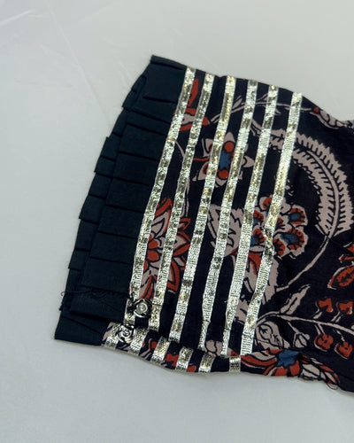 Vaniki Handblock Tier Sharara Set