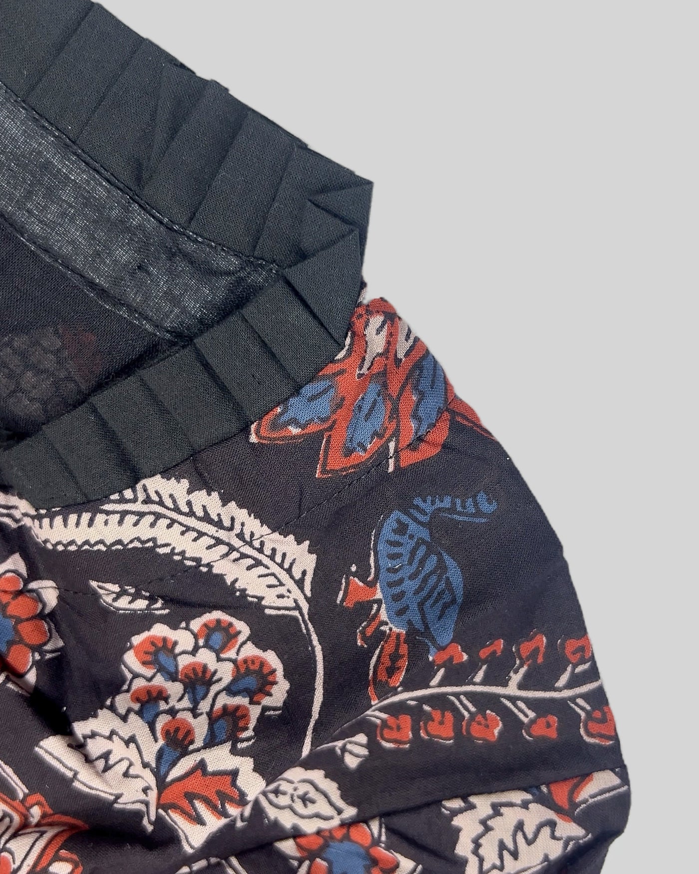 Vaniki Handblock Tier Sharara Set