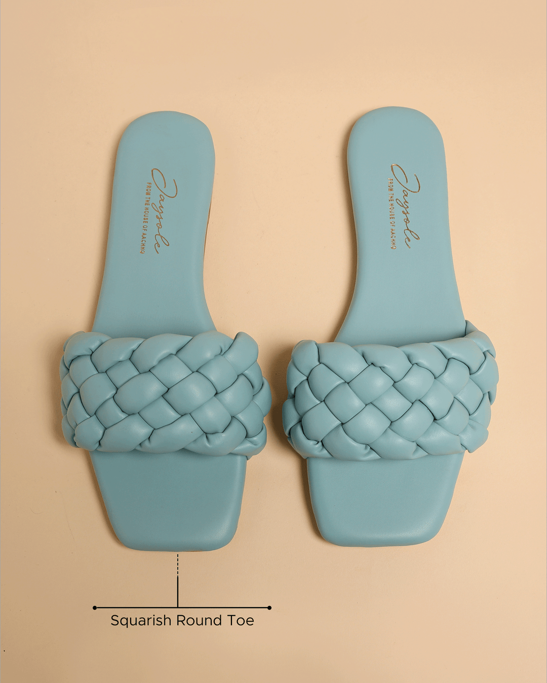 Coastal Shade Braided Slides
