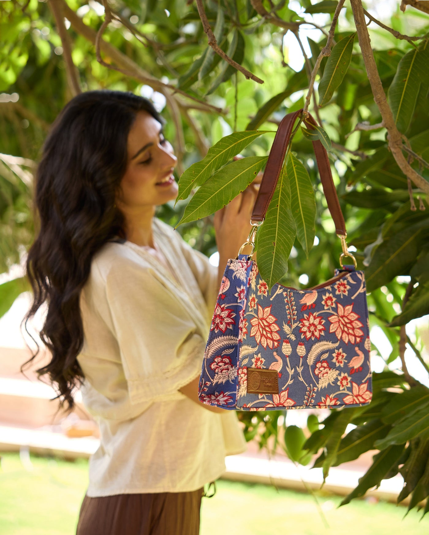 Ivy Blue Baguette Bag
