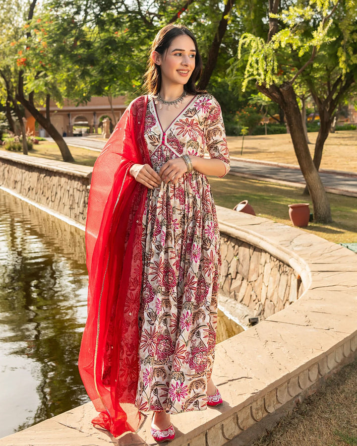 Mahua Cotton Suit Set