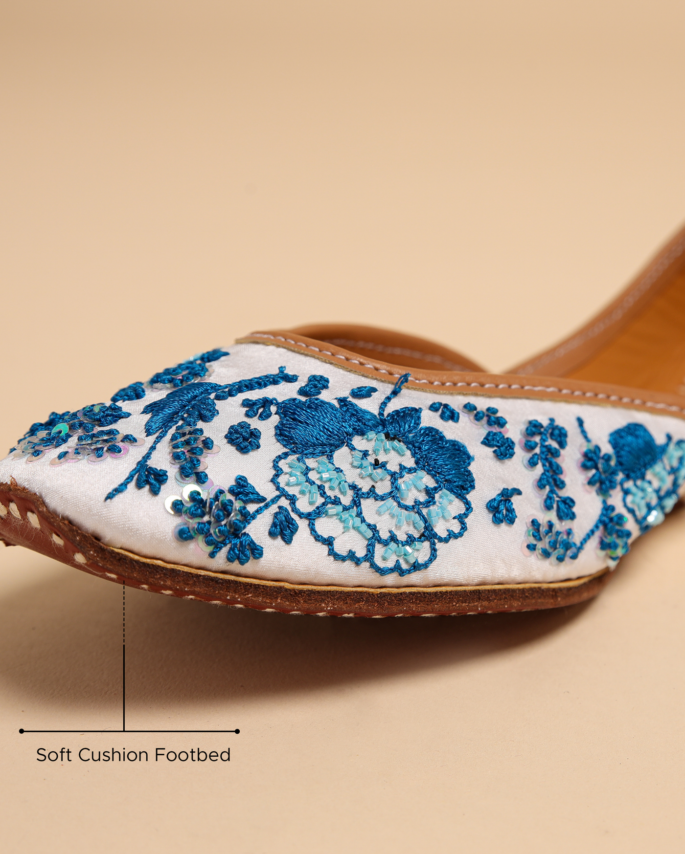 Blue Marlin Handcrafted Jutti