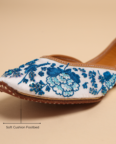 Blue Marlin Handcrafted Jutti