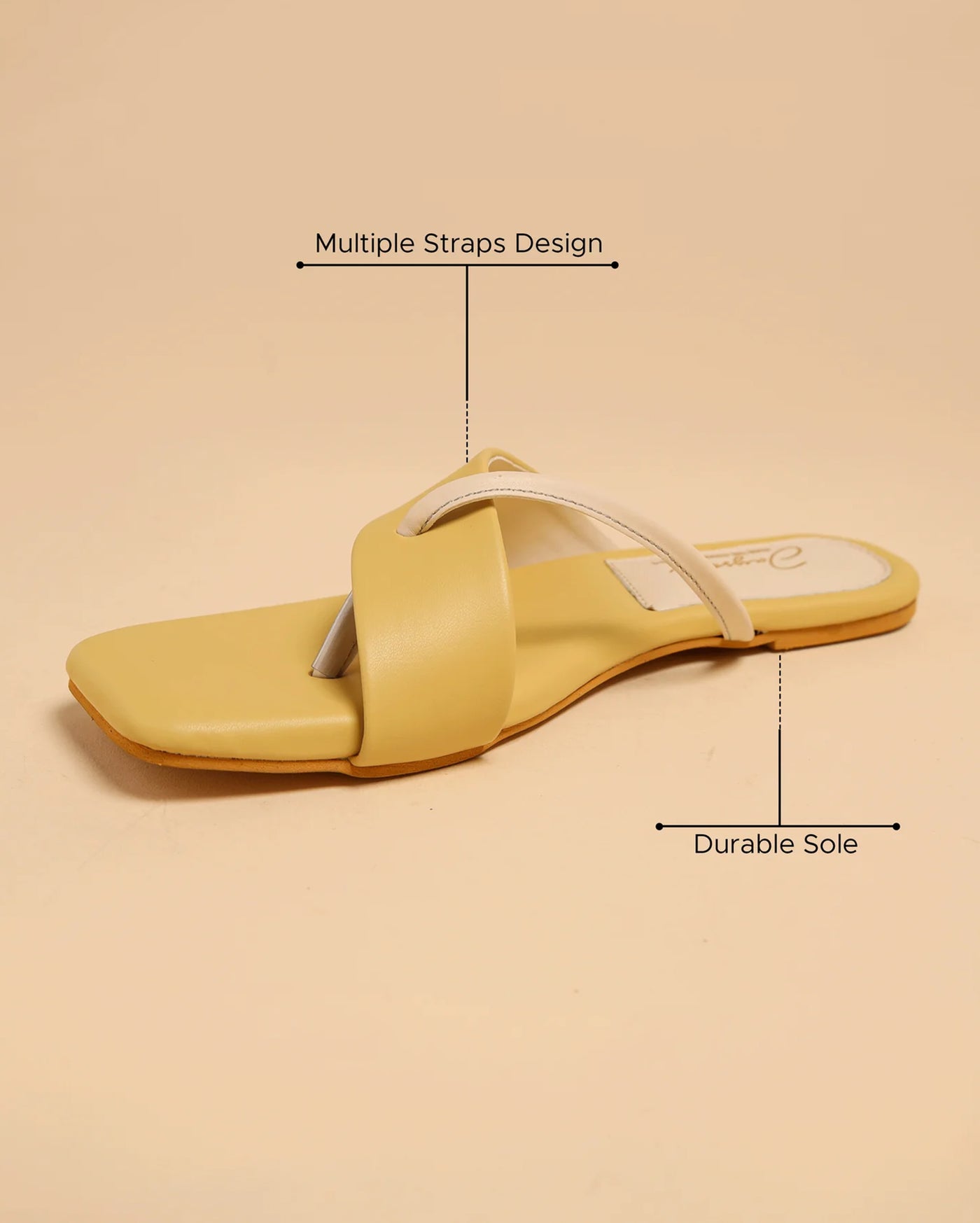 Cornsilk Crisscross Flats