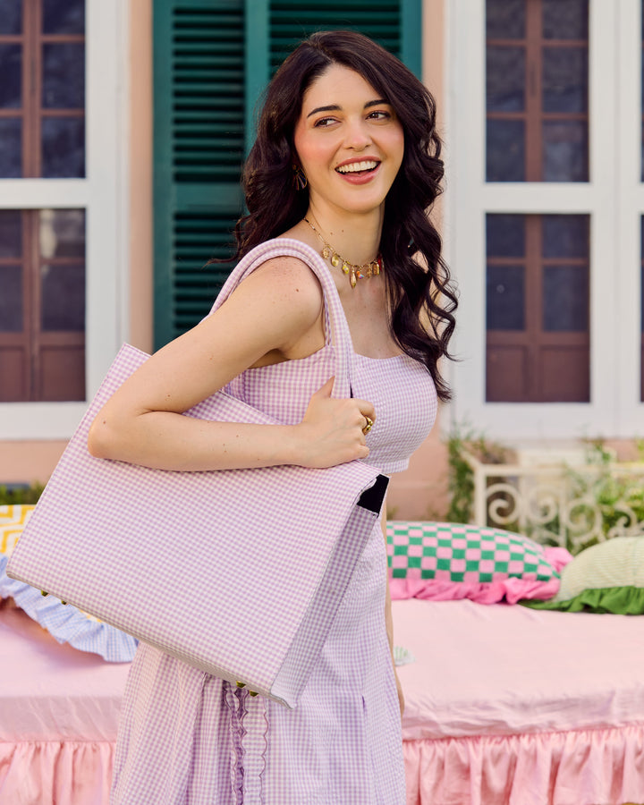 Averra Lilac Tote Bag