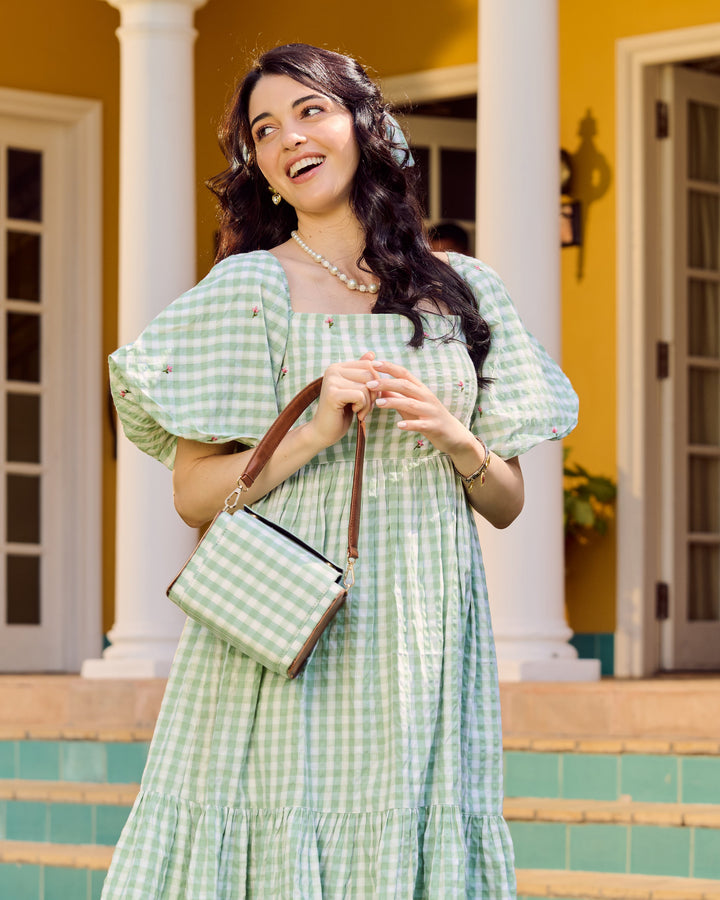 Sereya Sage Satchel Bag