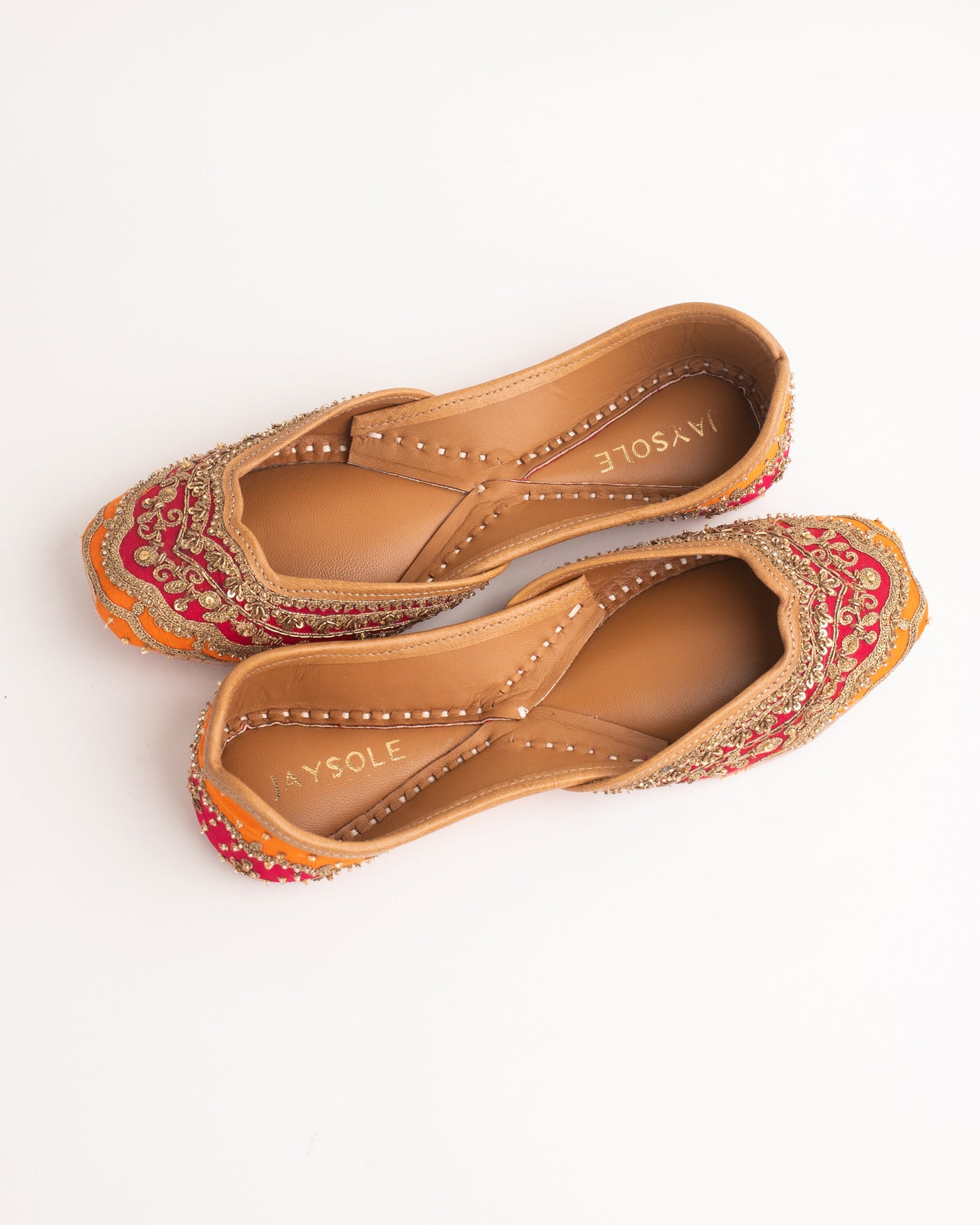 Mehfil Pink Handcrafted Jutti