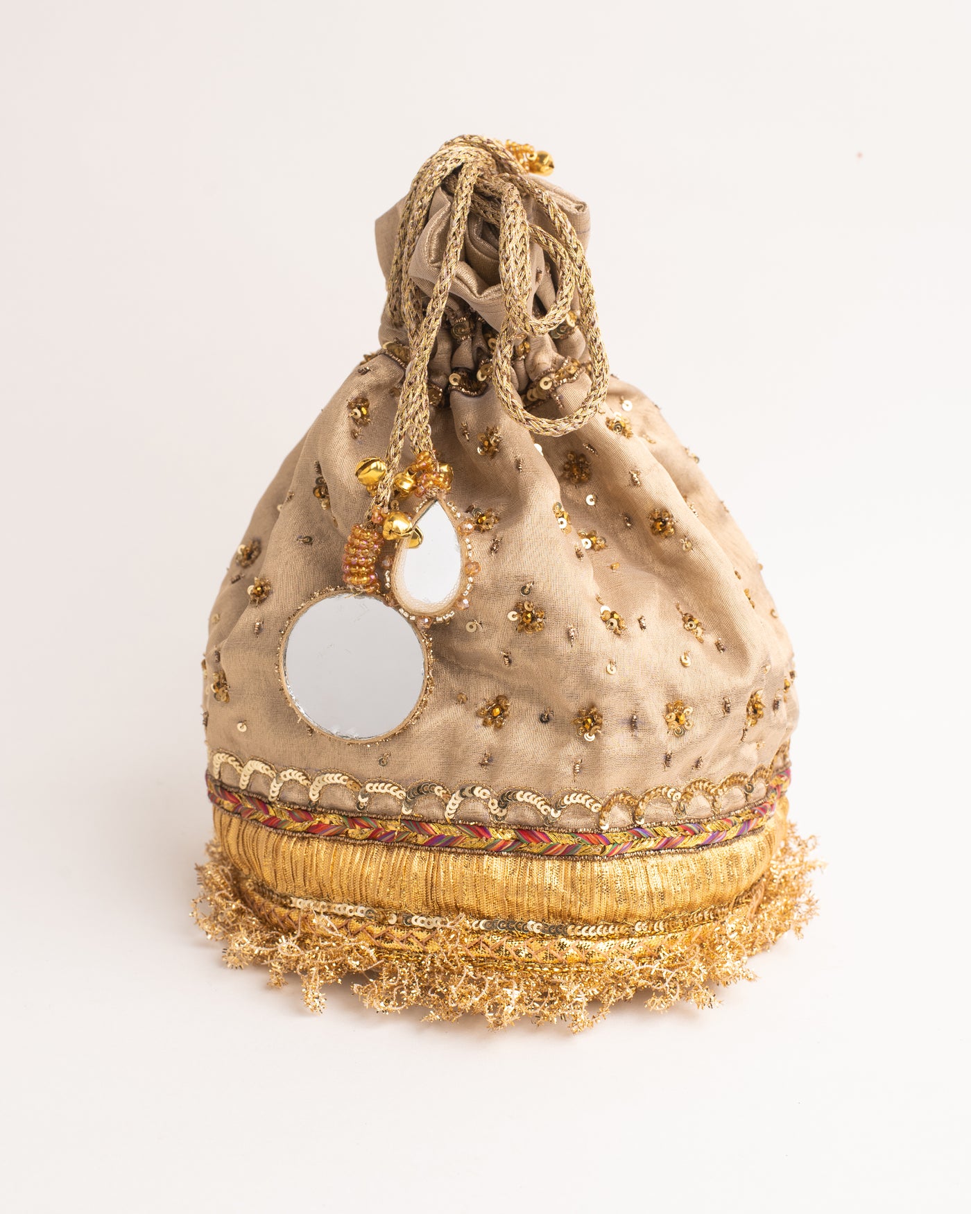 Naqaashi Beige Potli